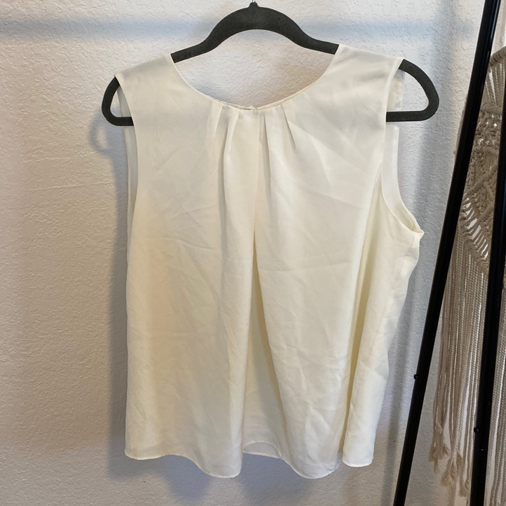 COPY - Jones, New York collection, cream, colored tank top, size 16